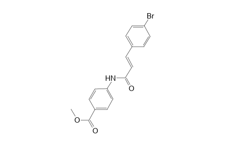 methyl 4-{[(2E)-3-(4-bromophenyl)-2-propenoyl]amino}benzoate