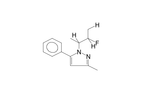 1-(3-Fluorobut-2-yl)-3-methyl-5-phenylpyrazole