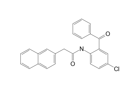 N-(2-benzoyl-4-chloro-phenyl)-2-(2-naphthyl)acetamide