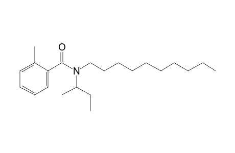 Benzamide, 2-methyl-N-(2-butyl)-N-decyl-