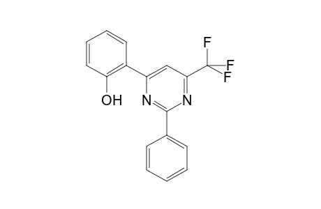 2-(2-Phenyl-6-trifluoromethyl-pyrimidin-4-yl)-phenol