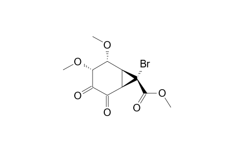 METHYL-(1-alpha,4-alpha,5-alpha,6-alpha,7-ALP-7-BROMO-4,5-DIMETHOXY-2,3-DIOXO-BICYCLO-[4.1.0]-HEPTANE-7-CARBOXYLATE