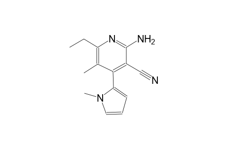 2-amino-6-ethyl-5-methyl-4-(1-methyl-1H-pyrrol-2-yl)nicotinonitrile