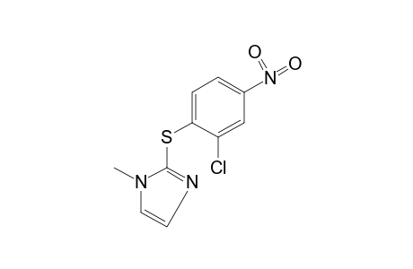 2-[(2-chloro-4-nitrophenyl)thio]-1-methylimidazole