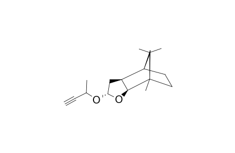 [2R-(2-ALPHA(R*),3A-ALPHA,4-BETA,7-BETA,7A-ALPHA)]-OCTAHYDRO-7,8,8-TRIMETHYL-2-(1-METHYL-2-PROPINYLOXY)-4,7-METHANOBENZOFURANE