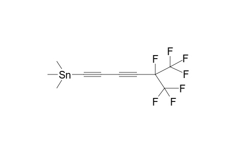 TRIMETHYLSTANNYL(HEPTAFLUOROISOPROPYL)DIACETYLENE