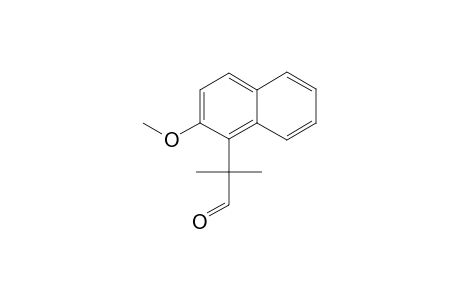 2-(2-Methoxy-1-naphthyl)-2-methylpropanal