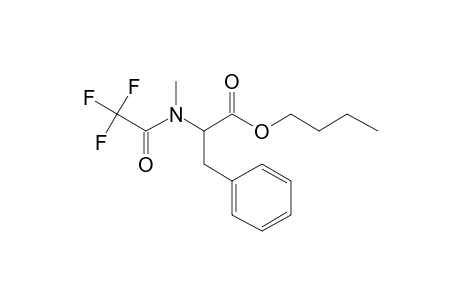 N-Methylphenylalanine, N-trifluoroacetyl-, N-butyl ester