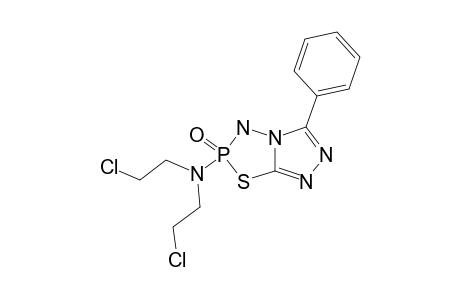 2-[BIS-(2-CHLORO-ETHYL)-AMINO]-6-PHENYL-1,2-DIHYDRO-[2-LAMBDA(5)]-[1,2,4]-TRIAZOLO-[4,3-D]-[1,3,4,2]-THIADIAZAPHOSPHOL-2-ONE