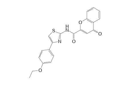 4H-1-benzopyran-2-carboxamide, N-[4-(4-ethoxyphenyl)-2-thiazolyl]-4-oxo-