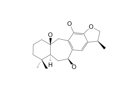 ICETEXATRIENE-2;7,10,11-TRIHYDROXY-12,13-DIHYDROFURAN-8,11,13-ICETEXATRIENE