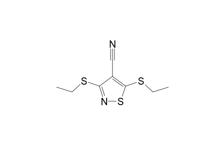 4-Isothiazolecarbonitrile, 3,5-bis(ethylthio)-