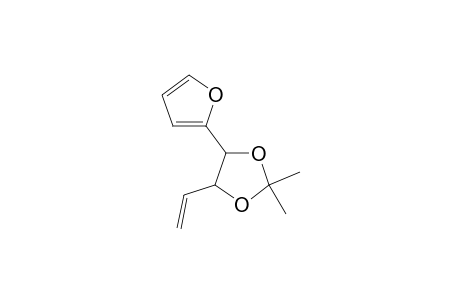 4-(2-furyl)-2,2-dimethyl-5-vinyl-1,3-dioxolane