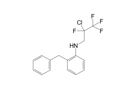 2-Benzyl-N-(2-chloro-2,3,3,3-tetrafluoropropyl)aniline