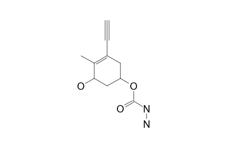 (3S,5S)/(3R,5R)-5-(CARBAZOYLOXY)-1-ETHYNYL-3-HYDROXY-2-METHYL-1-CYCLOHEXENE