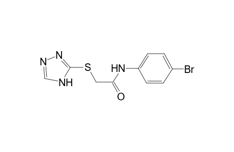 N-(4-Bromo-phenyl)-2-(4H-[1,2,4]triazol-3-ylsulfanyl)-acetamide