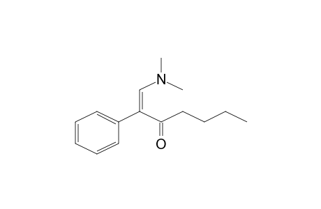 2-Hexanone, 1-(dimethylaminomethylidene)-1-phenyl-