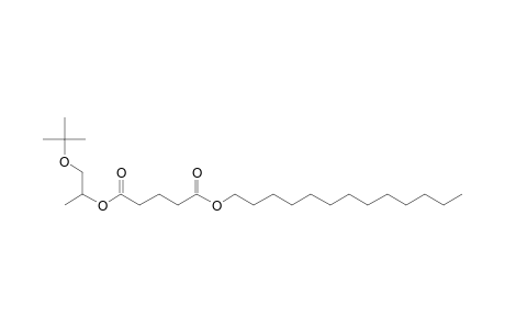 Glutaric acid, 1-(tert-butoxy)prop-2-yl tridecyl ester