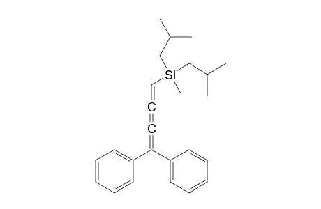 1-(Diisobutyl-methyl-silyl)-4,4-diphenyl-1,2,3-butatriene