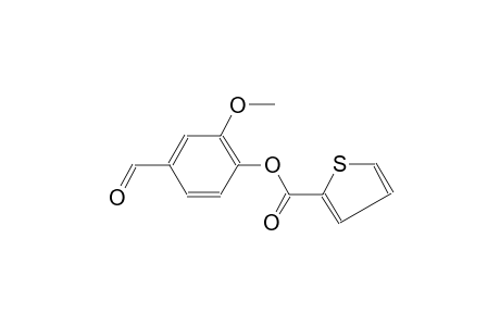 2-Thiophenecarboxylic acid, 4-formyl-2-methoxyphenyl ester