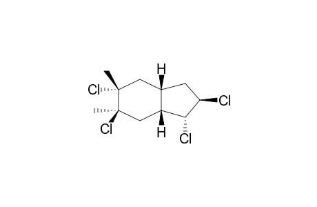 TRANS-3,CIS-4-DIMETHYL-CIS-3,TRANS-4,CIS-7,TRANS-8-TETRACHLORO-CIS-BICYCLO[4.3.0]NONANE