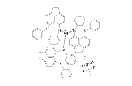 [AG-CF3SO3-[ACENAP-(TE-PH)-(S-PH)]3]