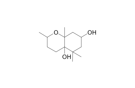 (7SR)-Octahydro-2.5.5.8a-tetramethyl-2H-[1]benzopyran-4a,7-diol