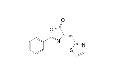 4-(Thiazolylmethylene)-2-phenyl-[1,3]-oxazole-5-one