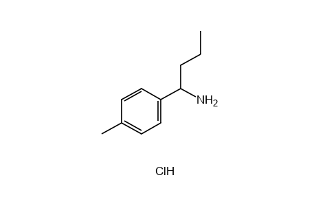 p-methyl-α-propylbenzylamine, hydrochloride