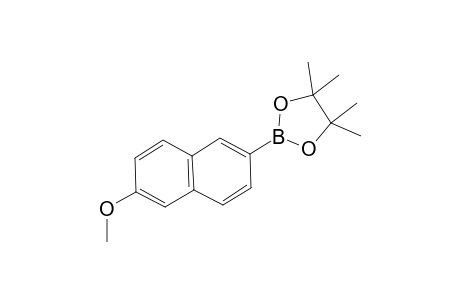 2-(6-Methoxynaphthalen-2-yl)-4,4,5,5-tetramethyl-1,3,2-dioxaborolane