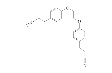 3,3'-(Ethylenebis(oxy-p-phenylene))dipropionitrile