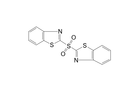 Benzothiazole, 2-(2-benzothiazolylsulfonyl)-