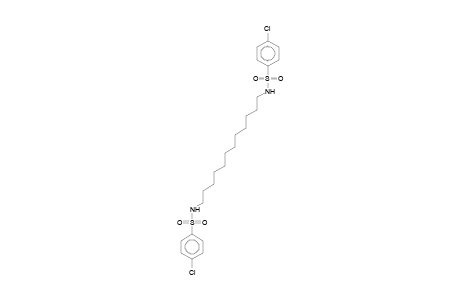 N,N'-dodecamethylenebis(4-chlorobenzenesulfonamide)