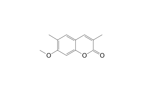 3,6-dimethoxy-7-methylcoumarin