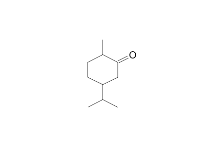 Cyclohexanone, 2-methyl-5-(1-methylethyl)-, trans-