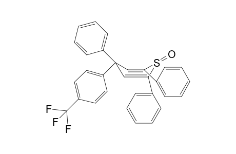 cis-4-(p-Trifluoromethylphenyl)-2,4,6-triphenyl-4H-thiopyran-1-oxide