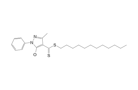 4-(Dodecyldithioate)-5-hydroxy-3-methyl-1-phenylpyrazole