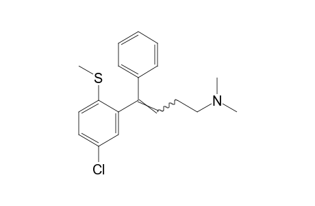 4-[5-chloro-2-(methylthio)phenyl]-N,N-dimethyl-4-phenyl-3-butenylamine