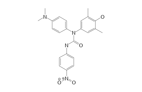 Urea, N-[4-(dimethylamino)phenyl]-N-(4-hydroxy-3,5-dimethylphenyl)-N'-(4-nitrophenyl)-