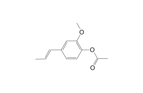 Phenol, 2-methoxy-4-(1-propenyl)-, acetate