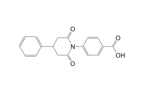 Benzoic acid, 4-(2,6-dioxo-4-phenyl-1-piperidinyl)-