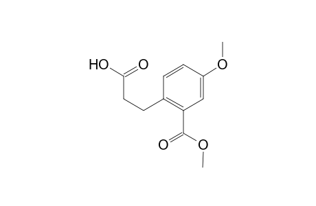 Methyl 2-(2-carboxyethyl)-5-methoxybenzoate