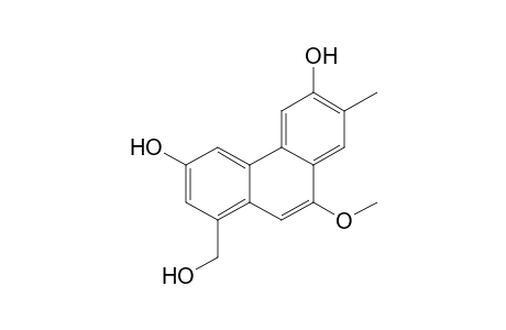 1-(hydroxymethyl)-9-methoxy-7-methyl-phenanthrene-3,6-diol