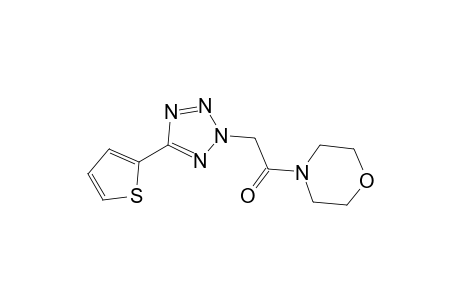 Morpholine, 4-[2-[5-(2-thienyl)-2H-1,2,3,4-tetrazol-2-yl]acetyl]-