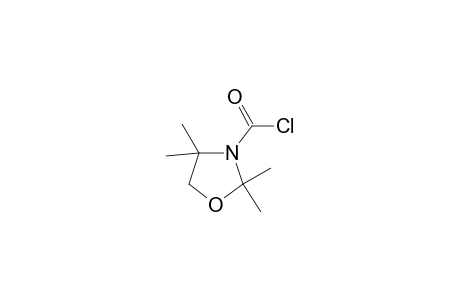 2,2,4,4-tetramethyl-1,3-oxazolidine-3-carbonyl chloride