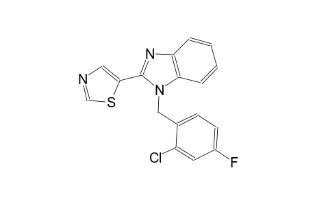 1-(2-Chloro-4-fluoro-benzyl)-2-thiazol-5-yl-1H-benzoimidazole