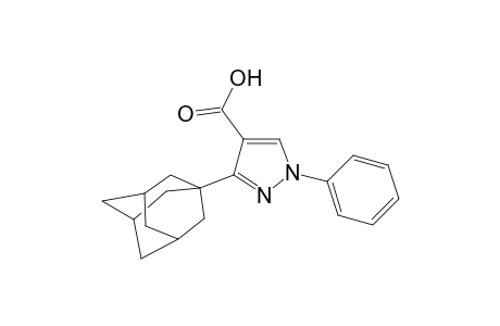 3-(1-adamantyl)-1-phenyl-1H-pyrazole-4-carboxylic acid