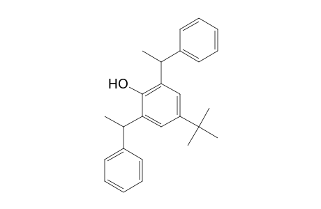 4-tert-Butyl-2,6-bis(1-phenylethyl)phenol
