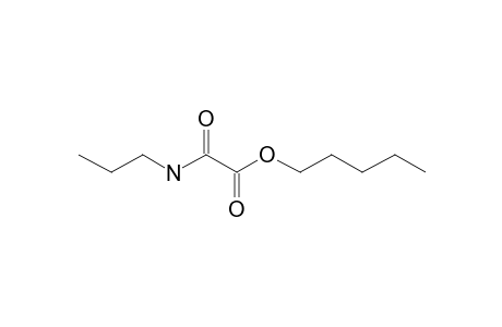 Oxalic acid, monoamide, N-propyl, pentyl ester