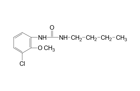 1-butyl-3-(3-chloro-2-methoxyphenyl)urea